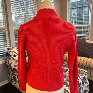 CAbi S Salmon Cardigan